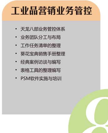 工業(yè)品營銷業(yè)務(wù)管控